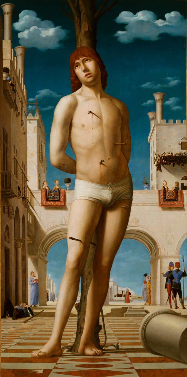 Św. Sebastian, 1478 autorstwa Antonello da Messina