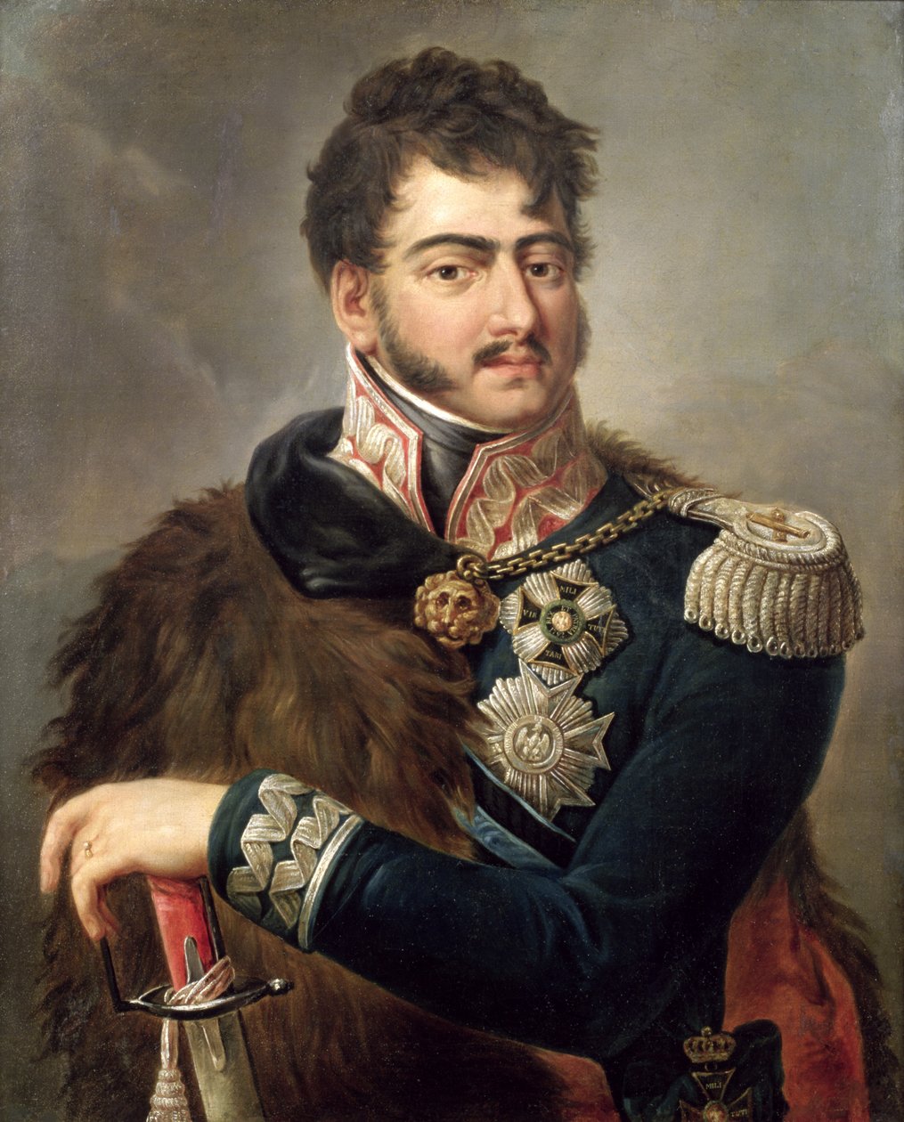 Książę Józef Poniatowski (1763-1813) ok. 1810 autorstwa Antoni Brodowski