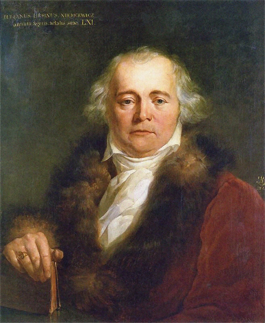 Julian Ursyn Niemcewicz 1757-1841, 1822 autorstwa Antoni Brodowski