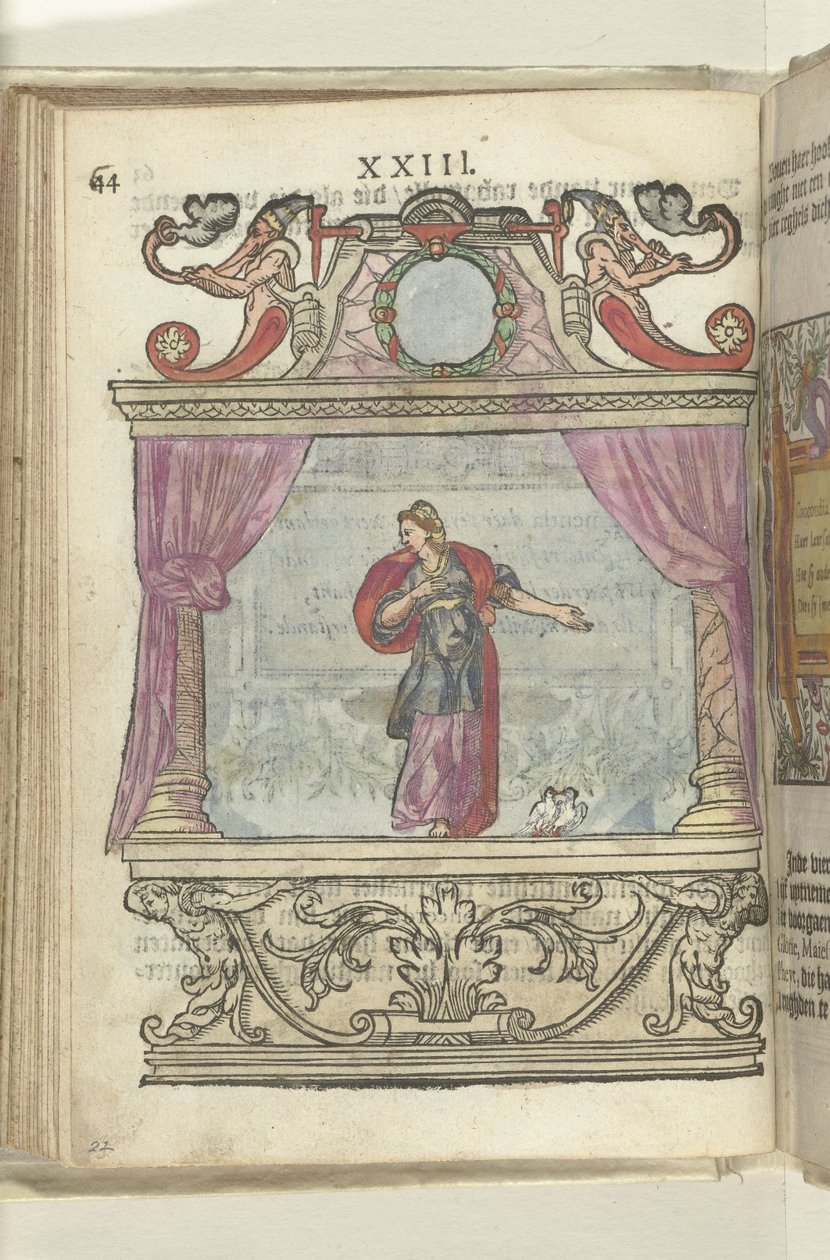 Scena z personifikacją Eendrachta (Concordia), 1578 autorstwa Antoni van Leest