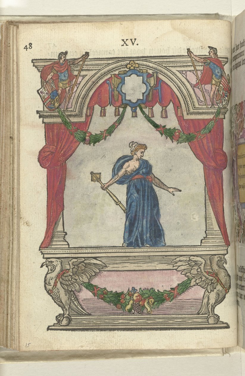 Scena z personifikacją Opatrzności (Providentia), 1578 autorstwa Antoni van Leest