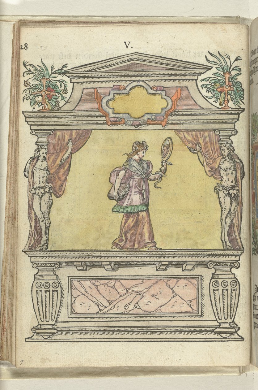 Scena z personifikacją Prawdy, 1578 autorstwa Antoni van Leest