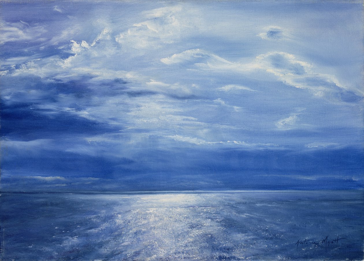Głębokie błękitne morze, 2001 autorstwa Antonia Myatt