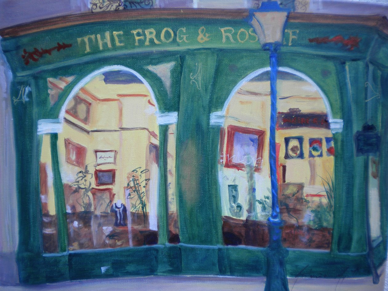 Żaba i Rostbef, 2010 autorstwa Antonia Myatt