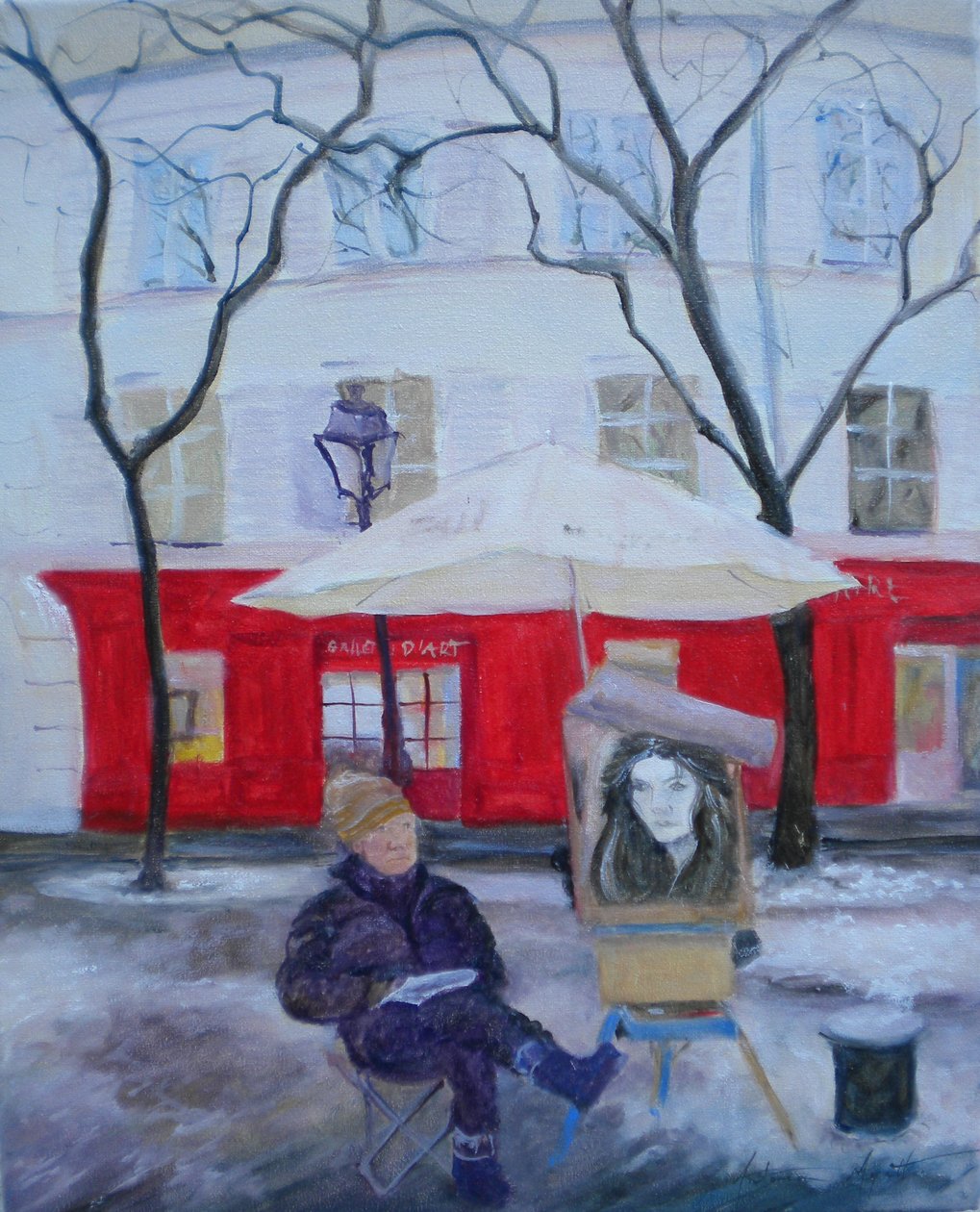 Artysta paryski, 2010 autorstwa Antonia Myatt