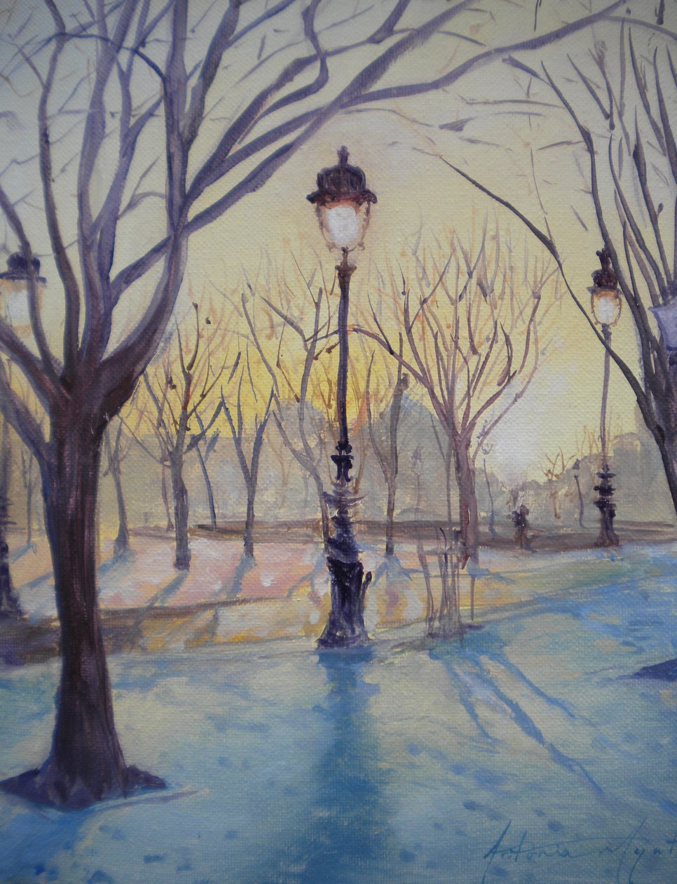 Odbicia latarni kopułowej, 2010 autorstwa Antonia Myatt