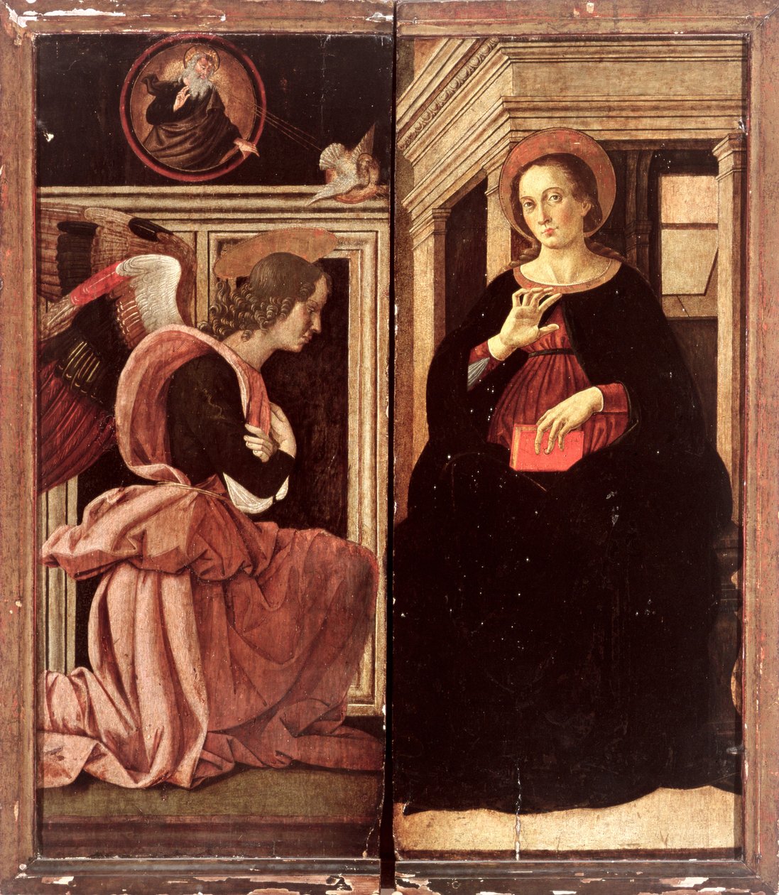 Zwiastowanie (tempera na panelu) autorstwa Antoniazzo Romano
