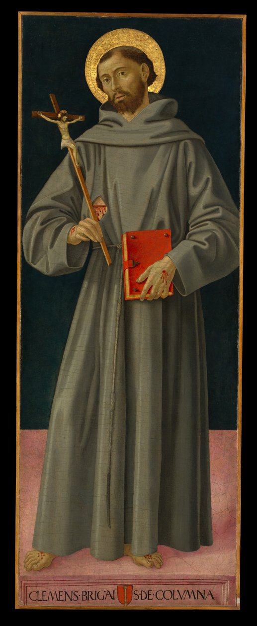 Antoniazzo Romano - Święty Franciszek z Asyżu, ok. 1480-81 autorstwa Antoniazzo Romano
