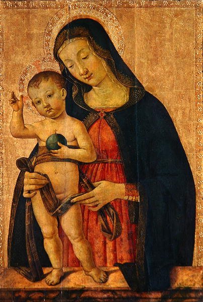 Madonna z Dzieciątkiem autorstwa Antoniazzo Romano