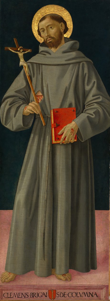 Św. Franciszek z Asyżu, ca. 1480-81. autorstwa Antoniazzo Romano