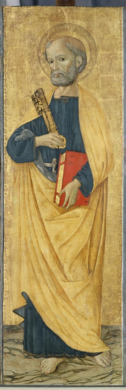 Piotr Apostoł, ok. 1500 (tempera na drewnie topoli) autorstwa Antoniazzo Romano
