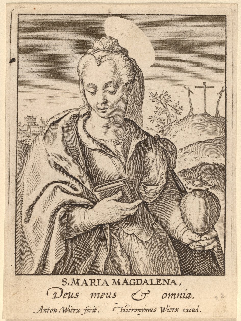 S. Maria Magdalena autorstwa Antonie Wierix