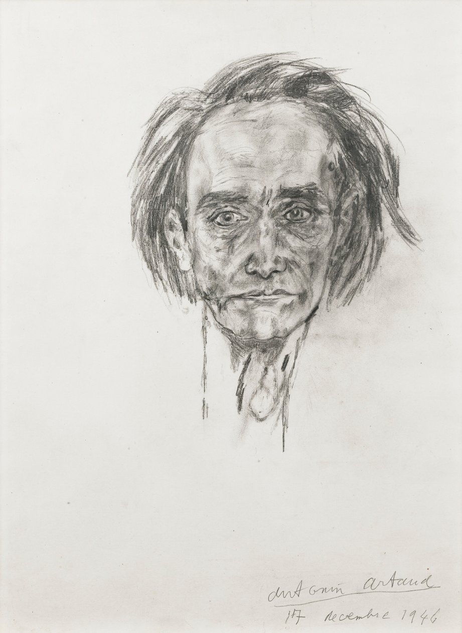 Autoportret Antonina Artaud autorstwa Antonin Artaud