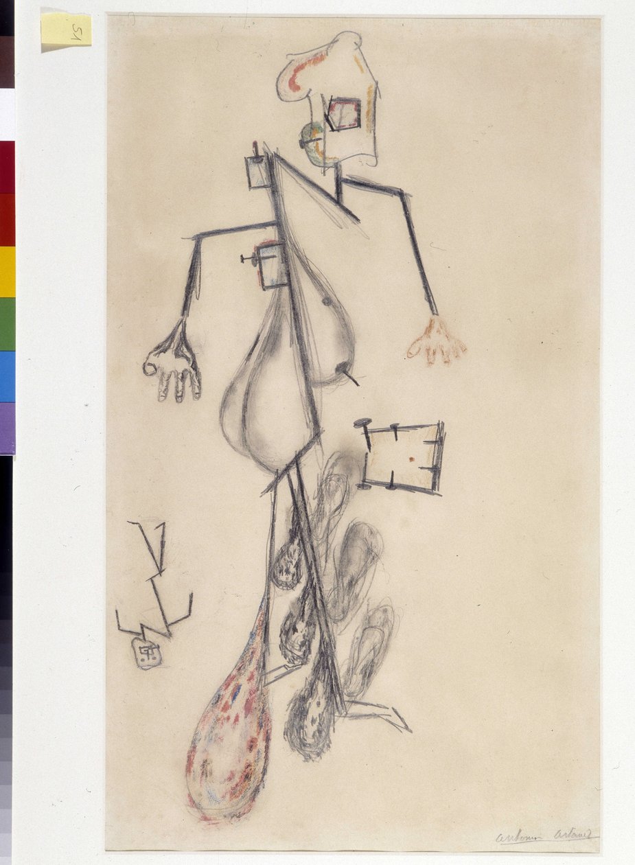 Człowiek i jego ból autorstwa Antonin Artaud
