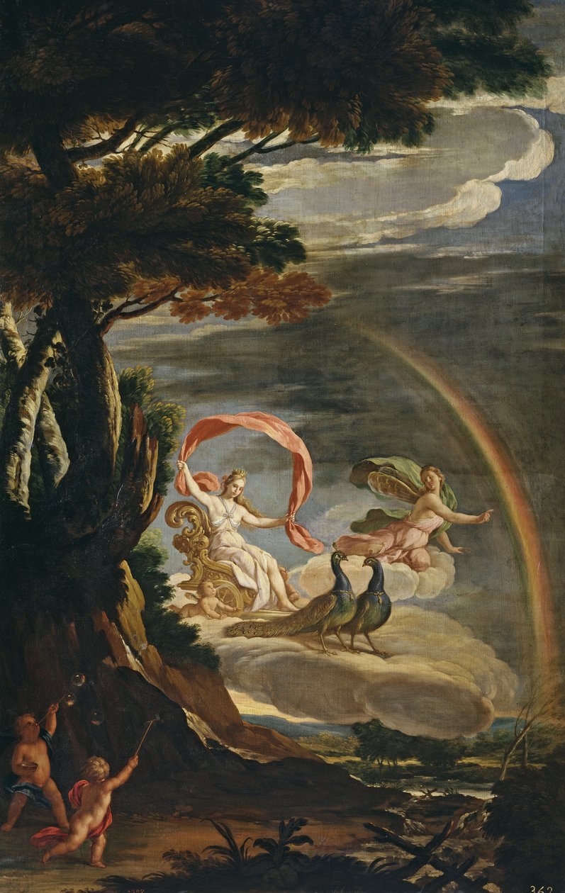 Alegoria Powietrza autorstwa Antonio Acisclo Palomino y Velasco