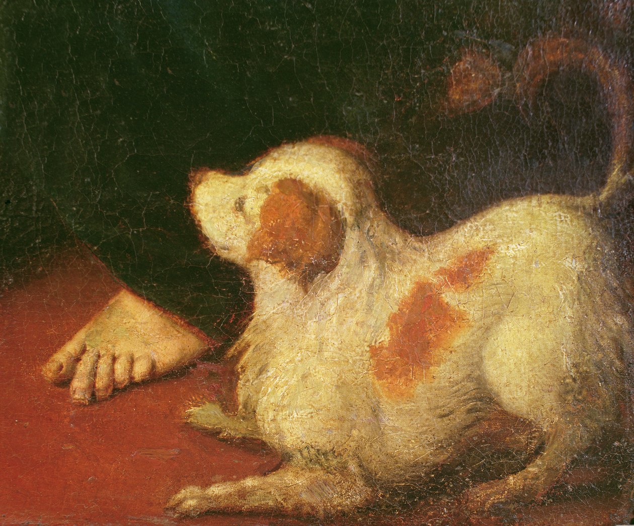 Fragment obrazu Nawiedzenie autorstwa Antonio Campi