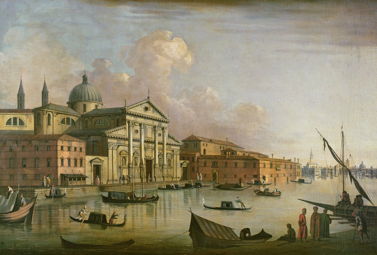 Wenecja: widok na San Giorgio Maggiore (para 63930) autorstwa Giovanni Antonio Canal