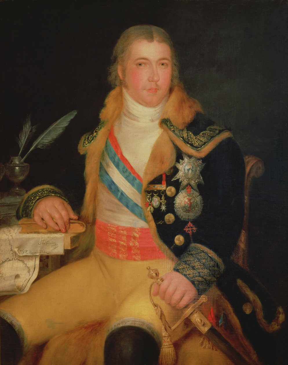 Portret Manuela Godoy autorstwa Antonio Carnicero