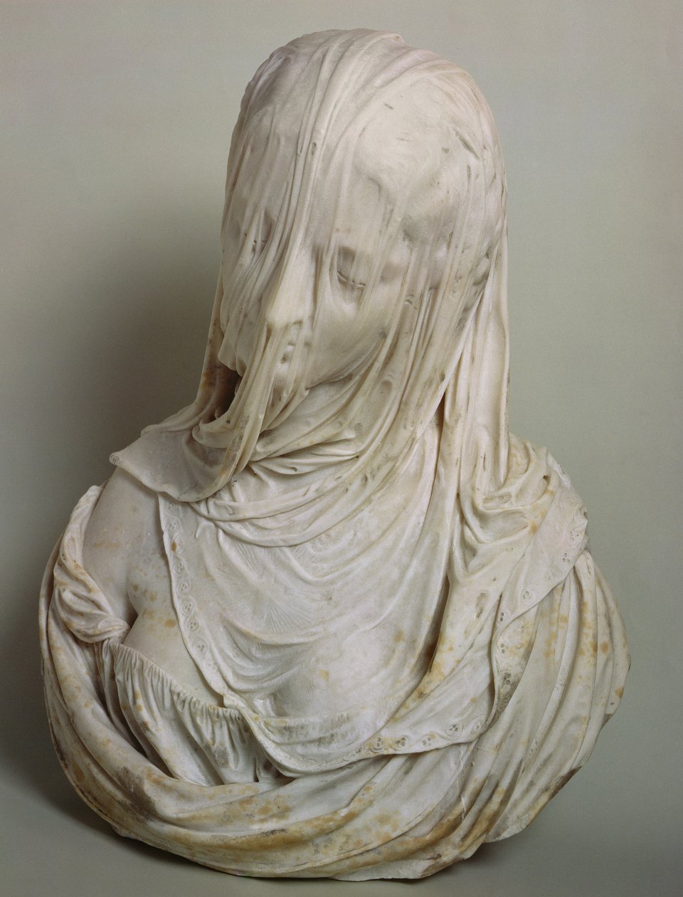 Zawoalowana dziewczyna (marmur) autorstwa Antonio Corradini