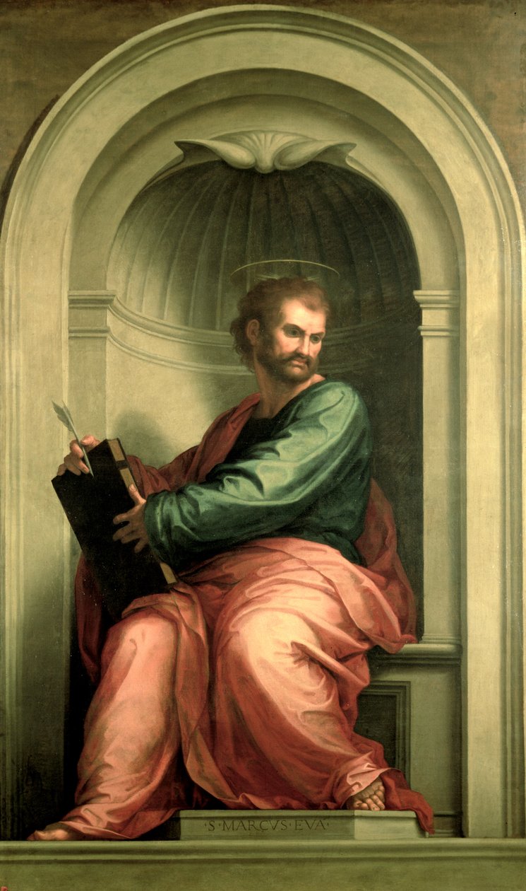 Św. Marek Ewangelista (kopia obrazu Fra Bartolommeo) autorstwa Antonio Domenico Gabbiani
