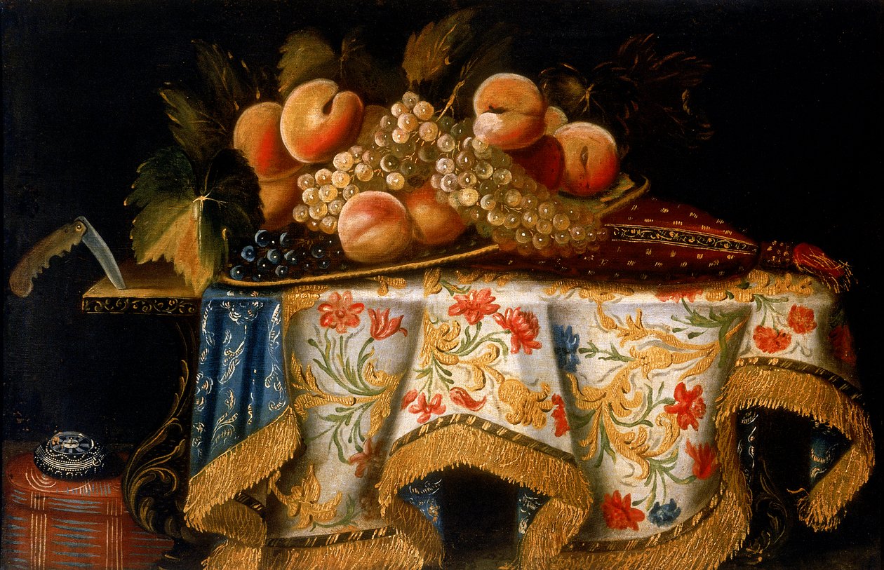 Martwa natura, ok. 1750 autorstwa Antonio Gianlisi