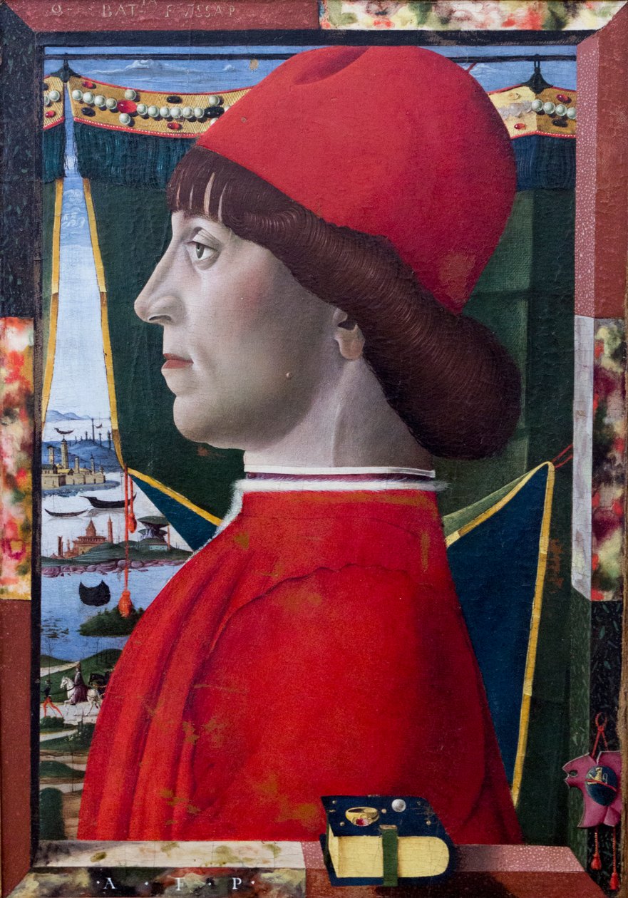 Portret młodego chłopaka lub pana młodego autorstwa Antonio Leonelli