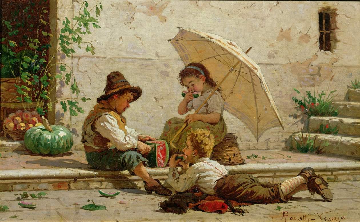 Weneckie dzieci autorstwa Antonio Ermolao Paoletti