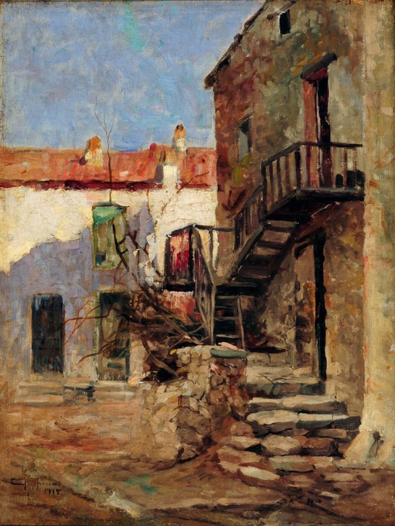 Domy w Piana Korsyka, FrancjaPortugi: Domy w Piana Korsyka, Francja autorstwa Antonio Parreiras