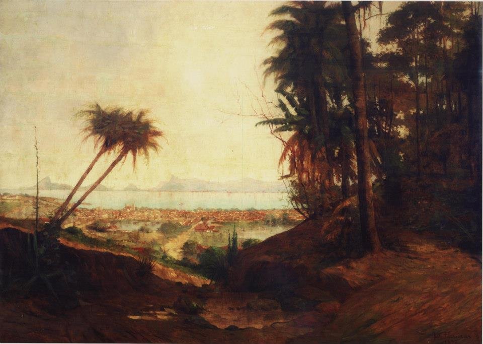 Panorama Niteroi autorstwa Antonio Parreiras