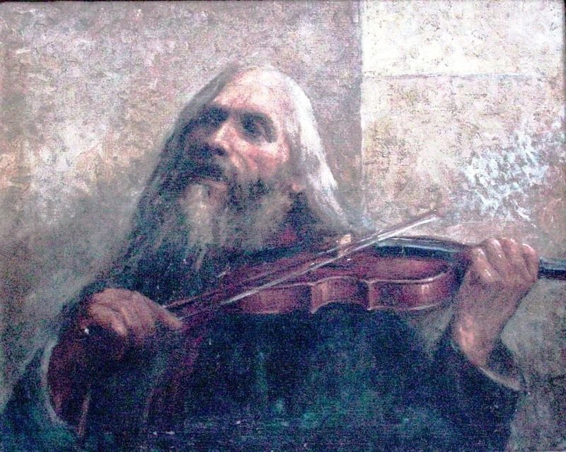 Ostatnia piosenka autorstwa Antonio Parreiras