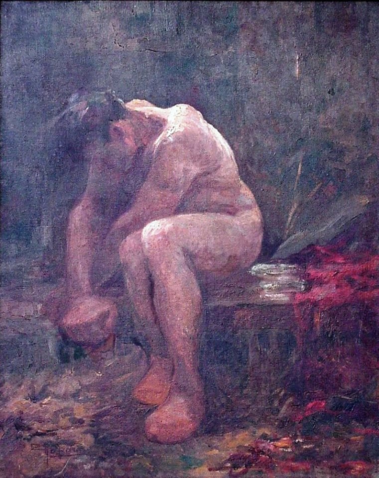 Torturowany autorstwa Antonio Parreiras