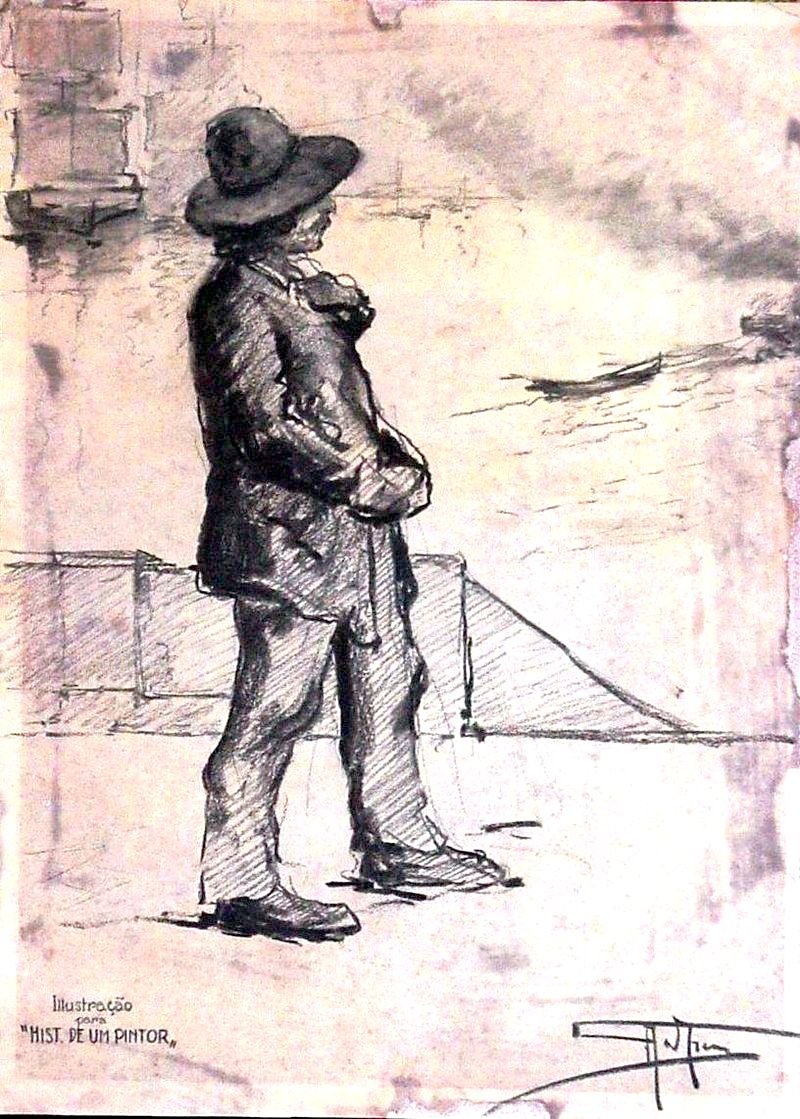Nieznany obraz autorstwa Antonio Parreiras