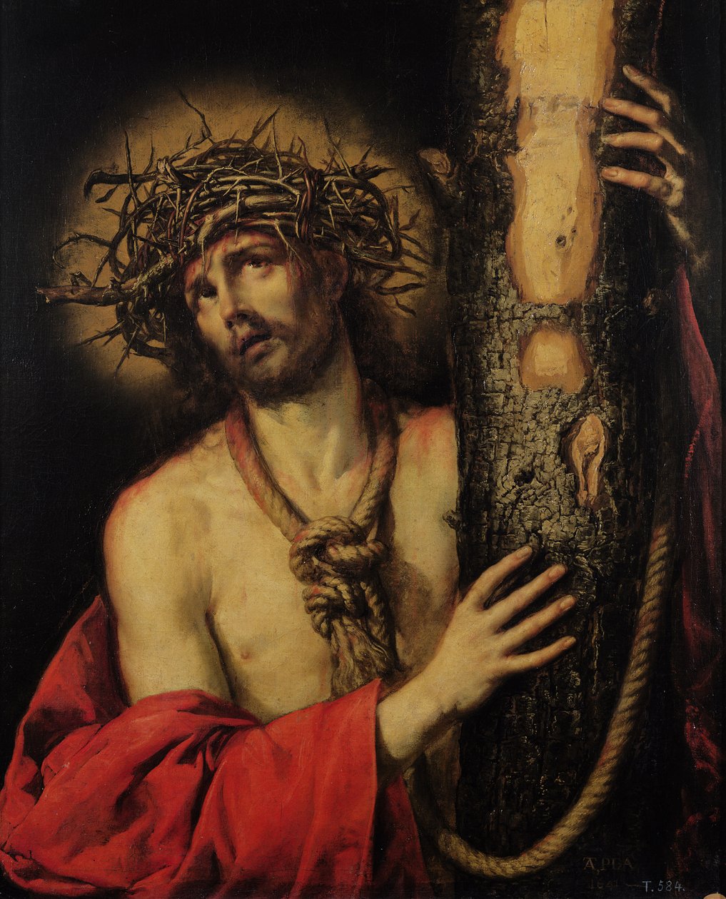 Chrystus, Mąż Bolesny, 1641 autorstwa Antonio Pereda y Salgado