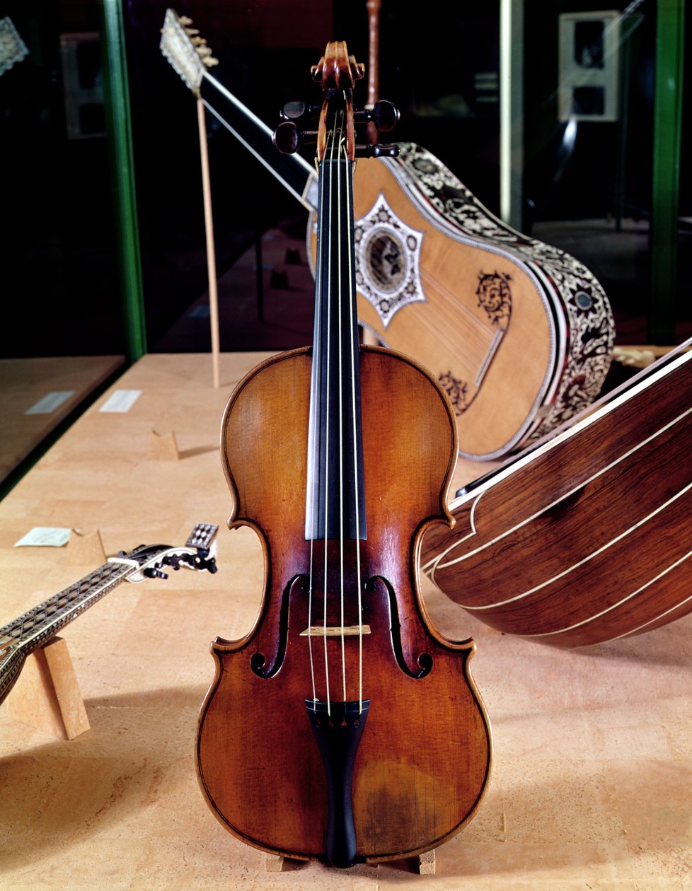 Skrzypce, Stradivari, Cremona, 1699 (fot; autorstwa Antonio Stradivari