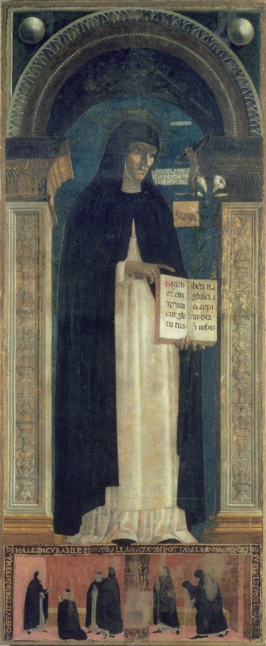 Błogosławiona Maddalena Coppini autorstwa Antonio da Pavia