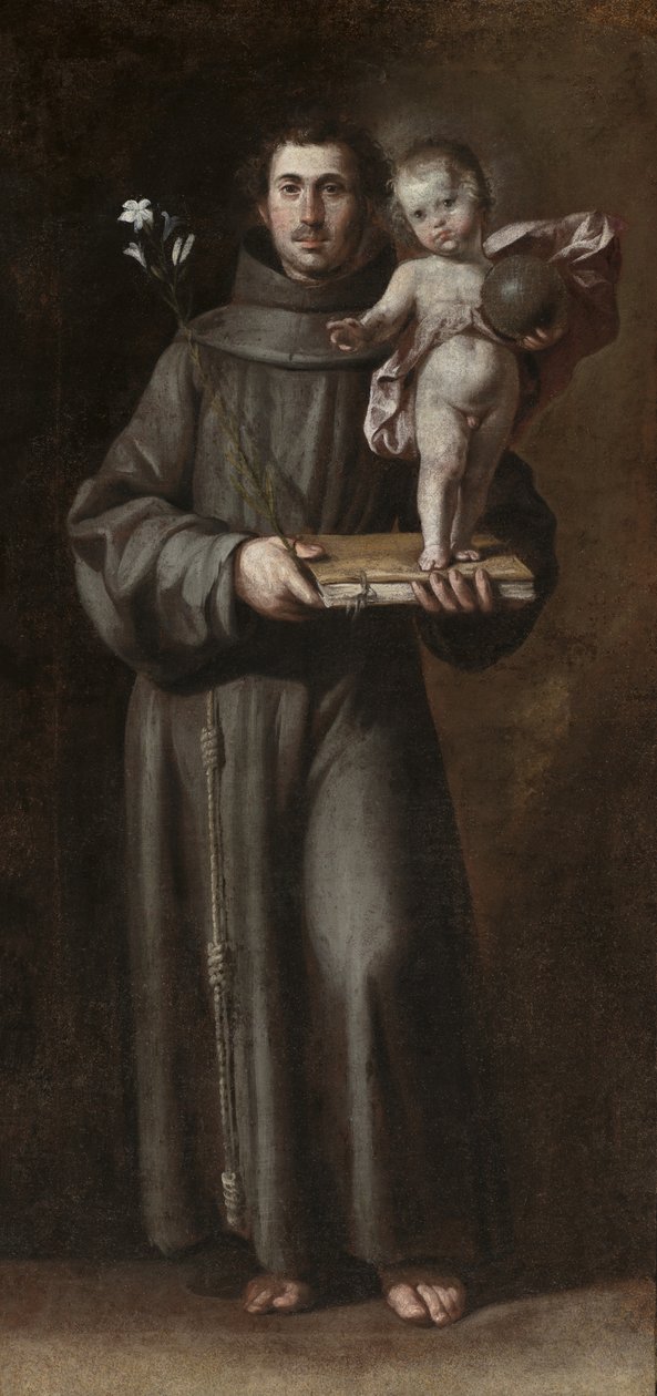 Święty Antoni z Padwy autorstwa Antonio del Castillo y Saavedra