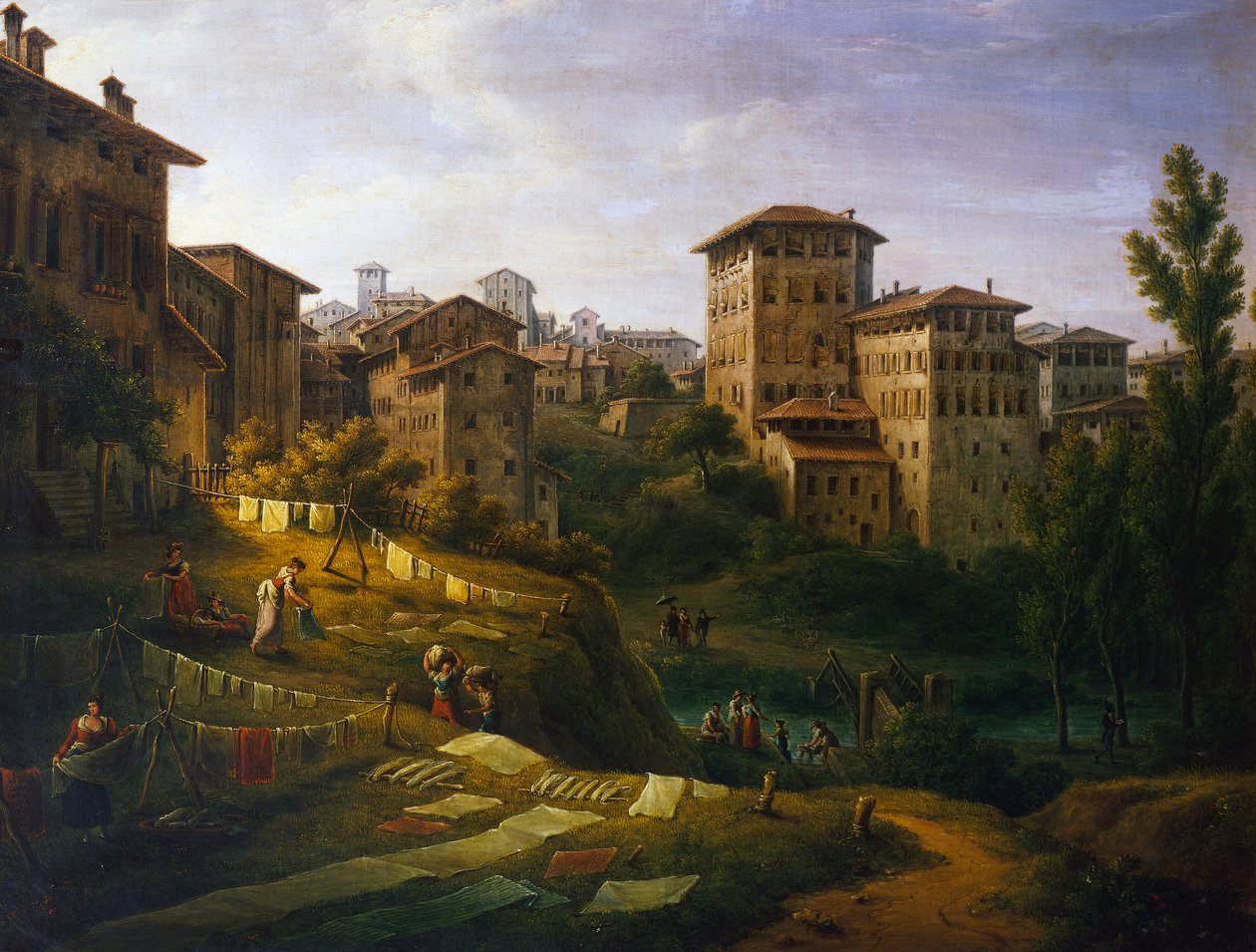 Fabryki w Cavadizzo autorstwa Antonio Basoli