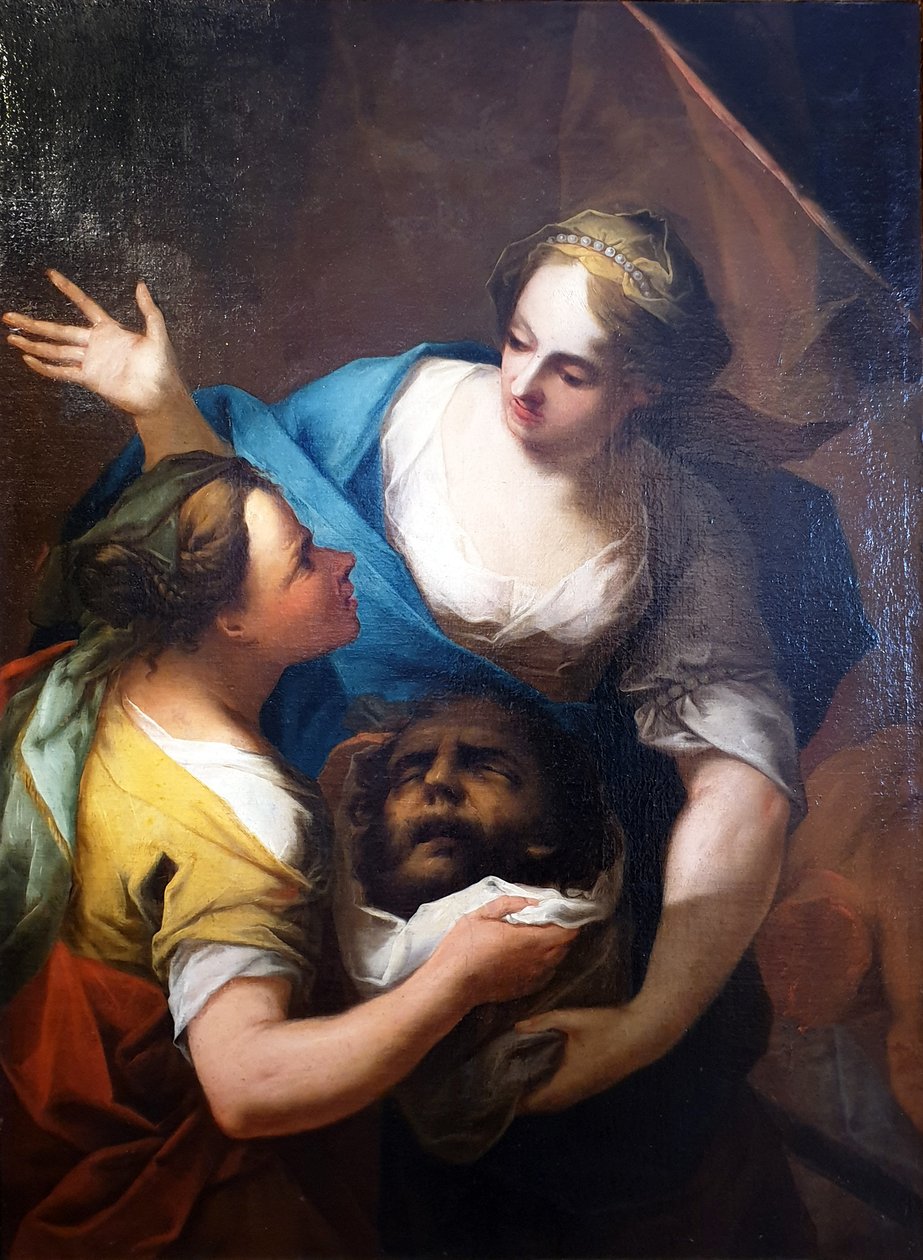 Judyta wręcza służącej głowę Holofernesa autorstwa Antonio Bellucci