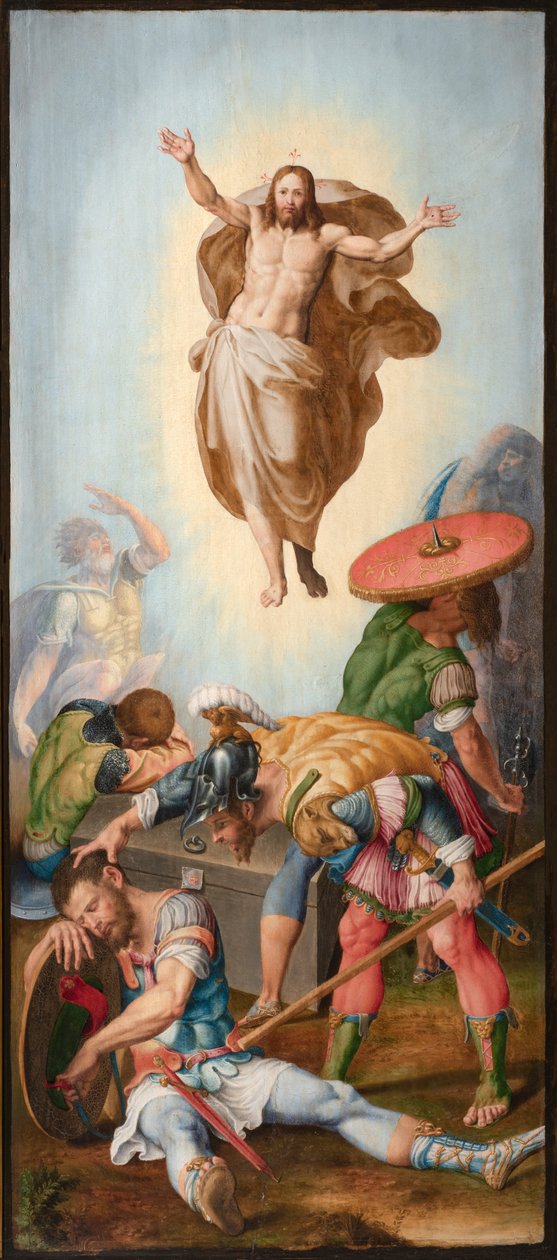 Zmartwychwstanie Chrystusa, ok. 1561-69 (olej na płycie) autorstwa Antonio Campi
