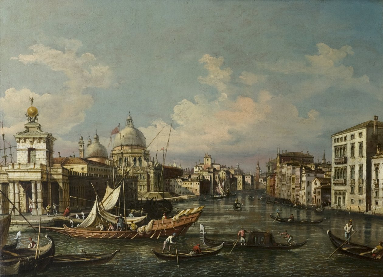 Usta Wielkiego Kanału autorstwa Giovanni Antonio Canal