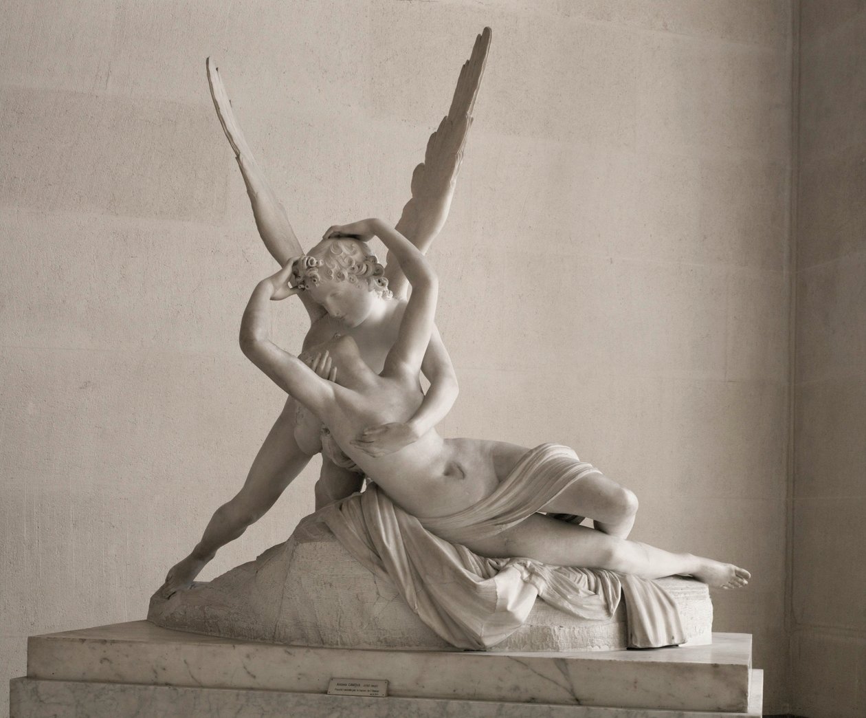 Eros i Psyche ... autorstwa Antonio Canova