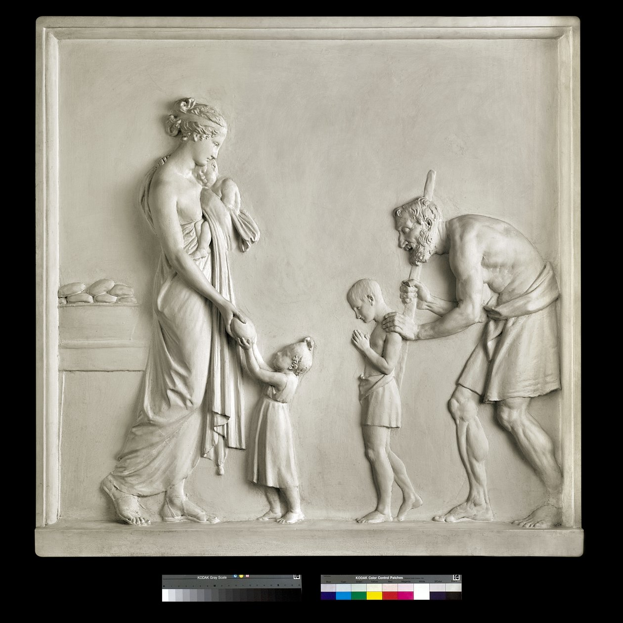 Nakarmienie głodnych, 1795 (tynk) autorstwa Antonio Canova