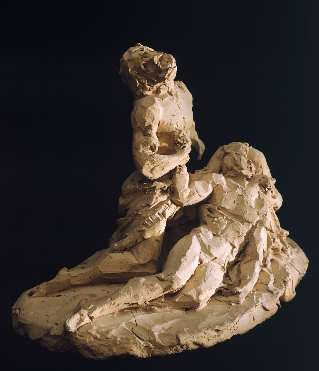 Opłakiwanie Chrystusa – Antonio Canova (1757-1822), model w glinie, detal autorstwa Antonio Canova
