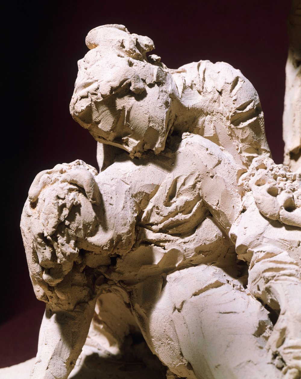 Opłakiwanie Chrystusa – Antonio Canova (1757-1822), model w glinie, detal autorstwa Antonio Canova