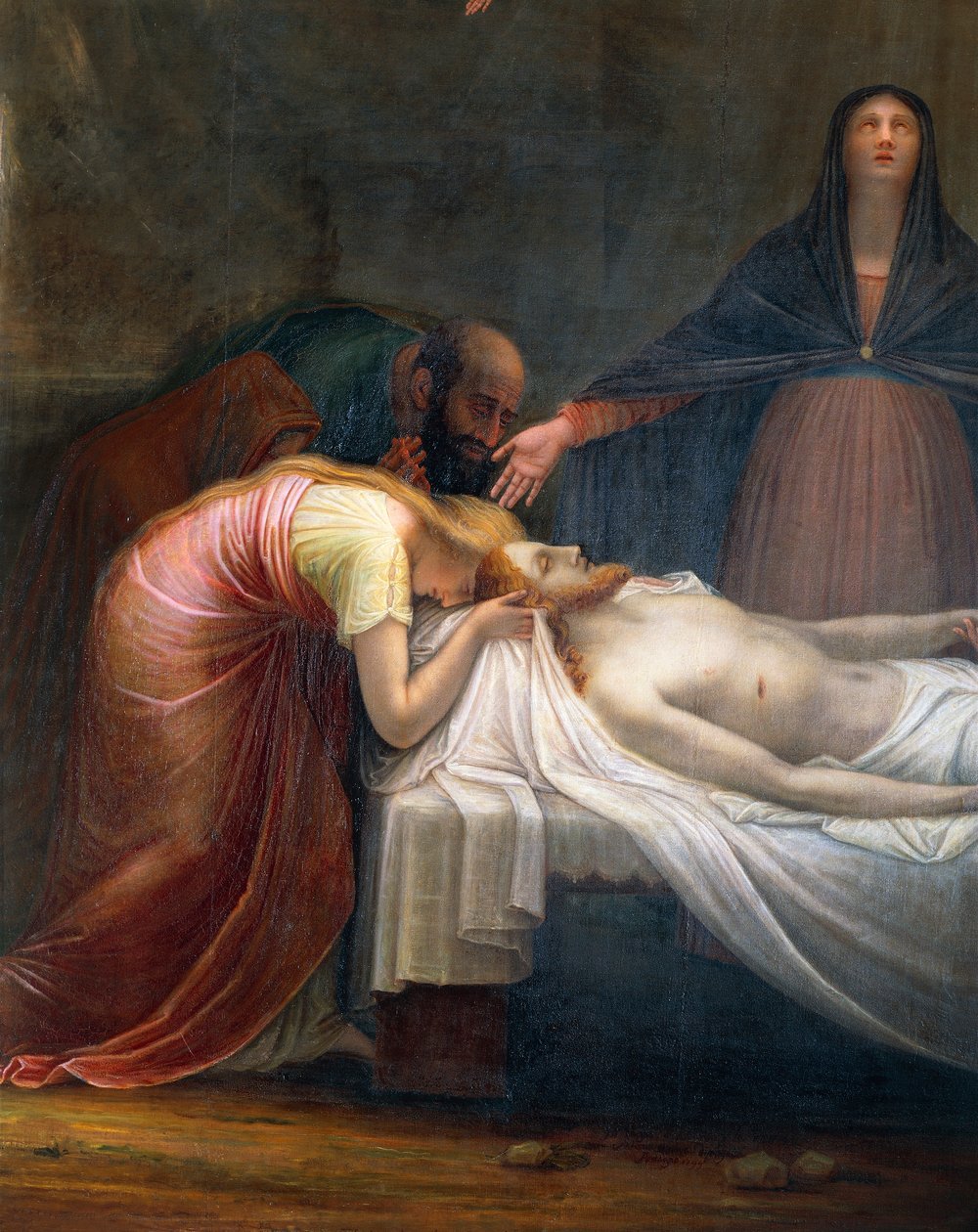 Lamentacja nad Martwym Chrystusem, Antonio Canova, detal autorstwa Antonio Canova