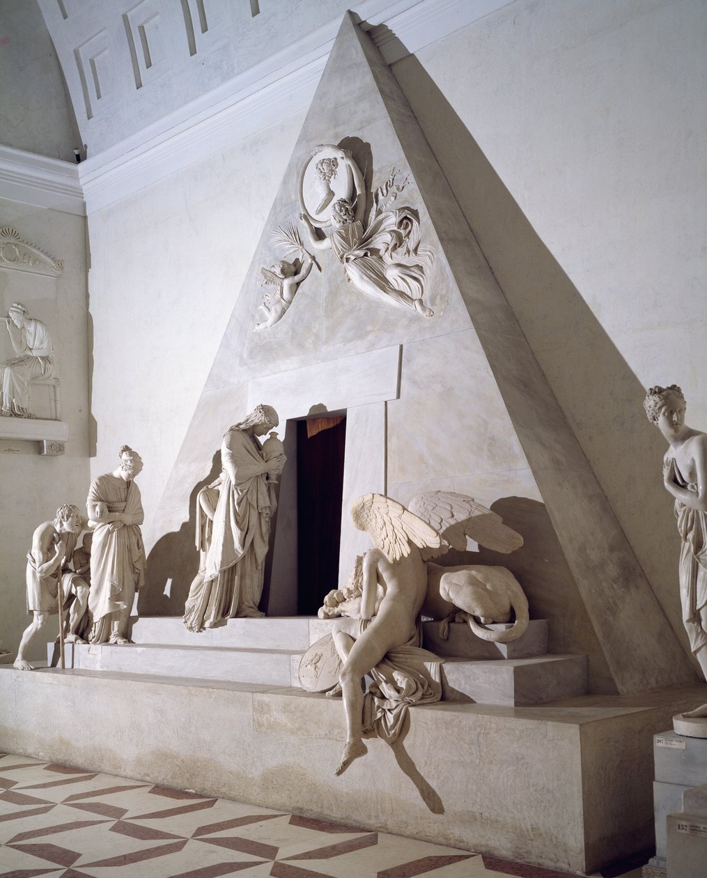 Pomnik pogrzebowy Marii Krystyny Austriaczki autorstwa Antonia Canovy (1757-1822) autorstwa Antonio Canova