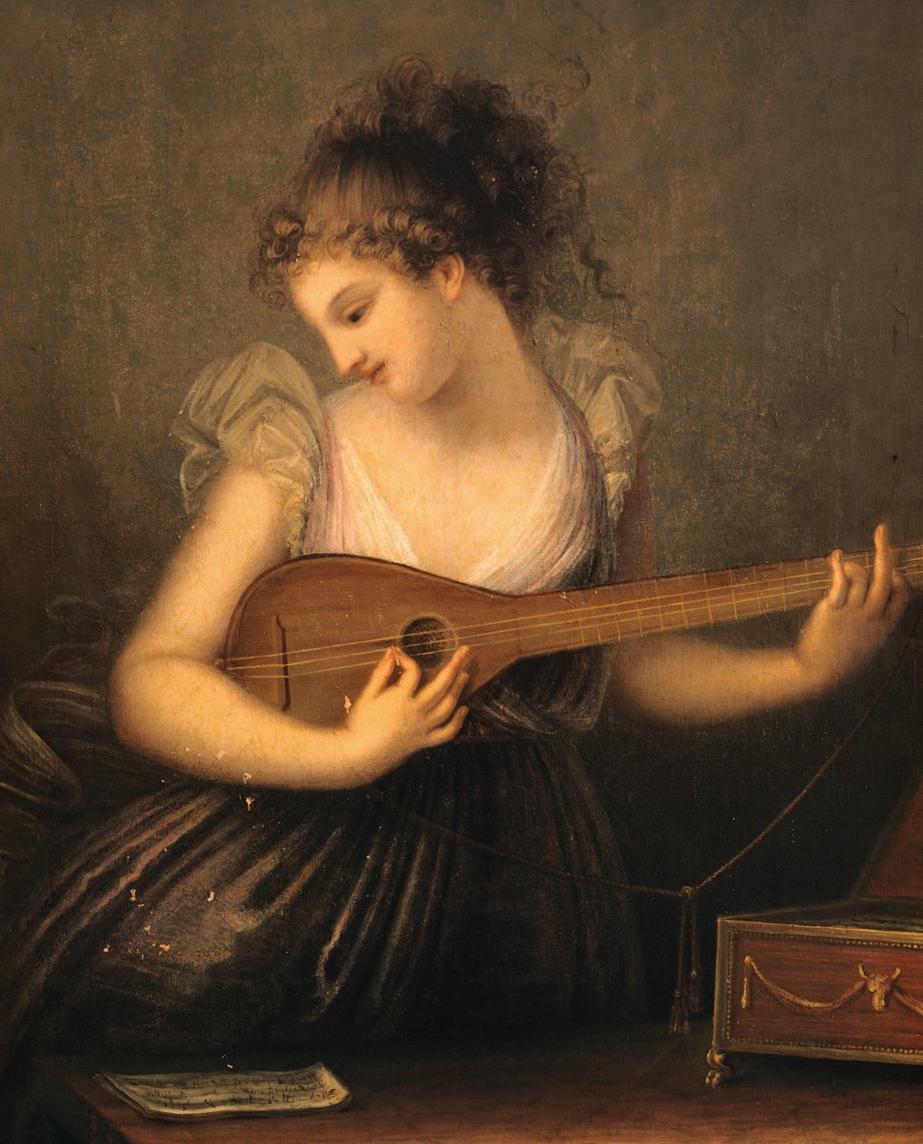 Muzyk Antonio Canova (1757-1822) autorstwa Antonio Canova