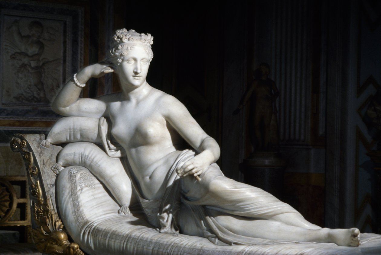Paulina Bonaparte autorstwa Antonio Canova