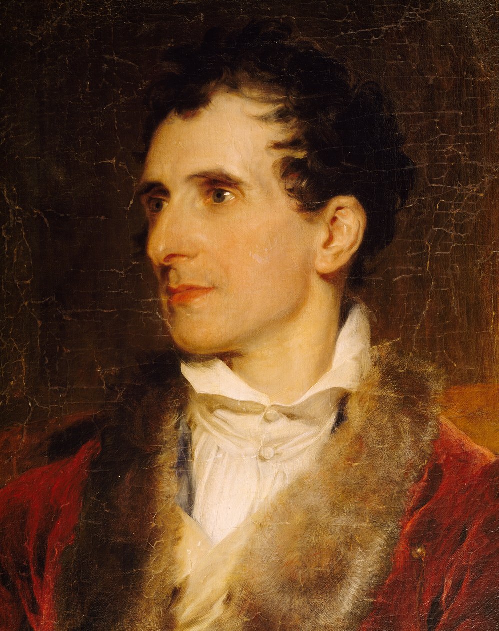 Portret Antonio Canovy, detal autorstwa Antonio Canova