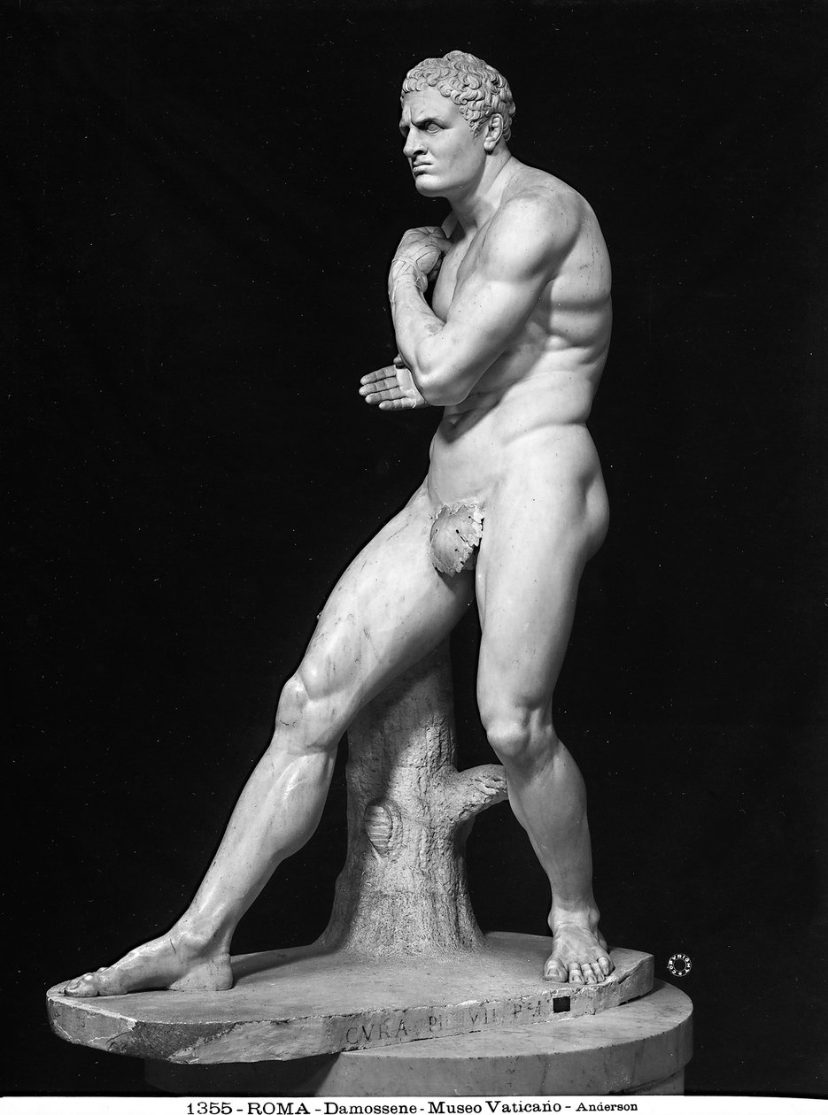 Posąg Damoxenusa, ok. 1800 (marmur) autorstwa Antonio Canova